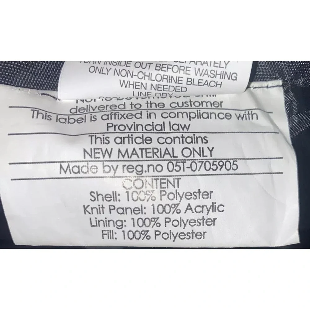Pet Cover Companion Road‎ Dog Jacket size XLarge XL Black Multi New